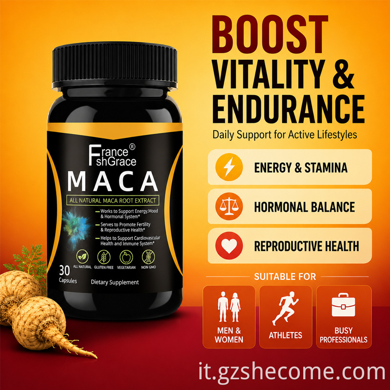 Maca Root Capsules8